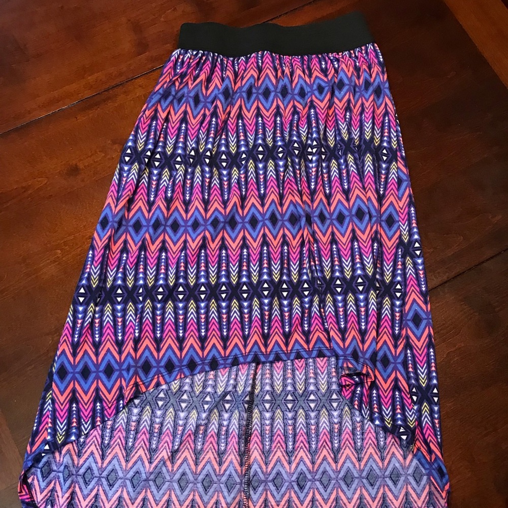 High low skirt